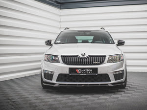 Front Splitter V.3 Skoda Octavia RS MK3 (2013-2016) - Wayside Performance 