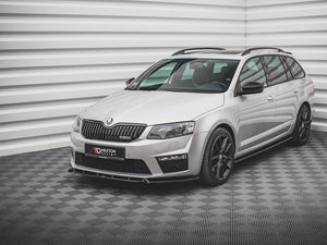 Front Splitter V.3 Skoda Octavia RS MK3 (2013-2016) - Wayside Performance 