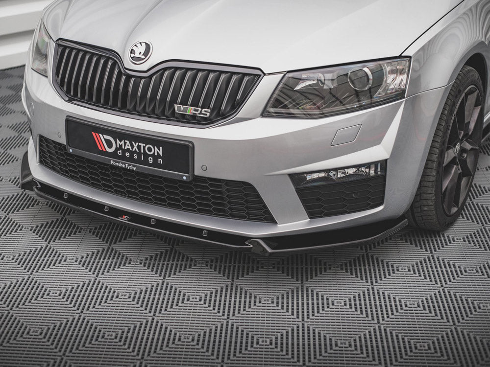 Front Splitter V.3 Skoda Octavia RS MK3 (2013-2016) - Wayside Performance 