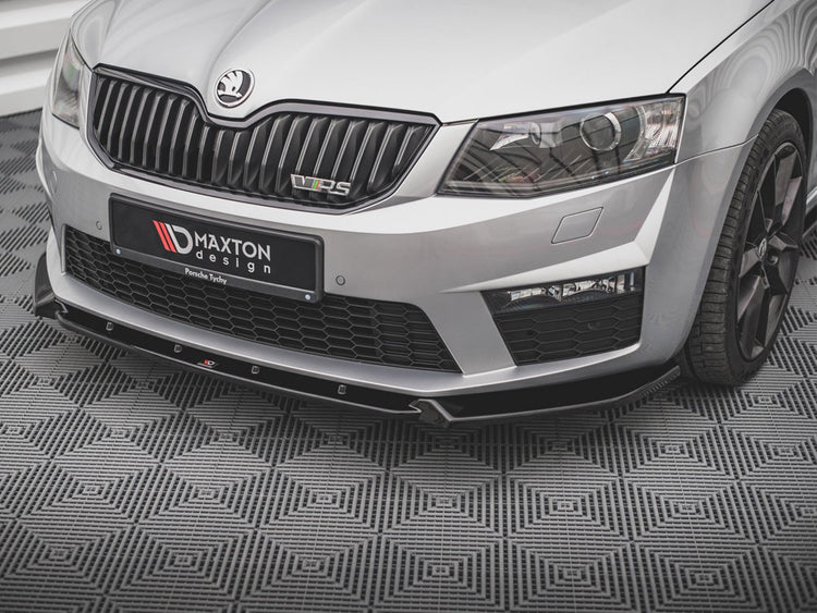 Front Splitter V.3 Skoda Octavia RS MK3 (2013-2016) - Wayside Performance 