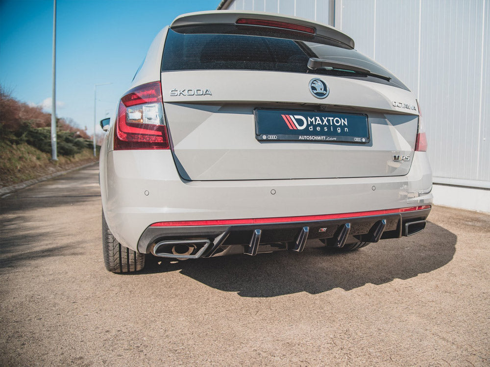 Rear Valance V.1 Skoda Octavia VRS MK3/ MK3.5 Hatchback / Estate - Wayside Performance 