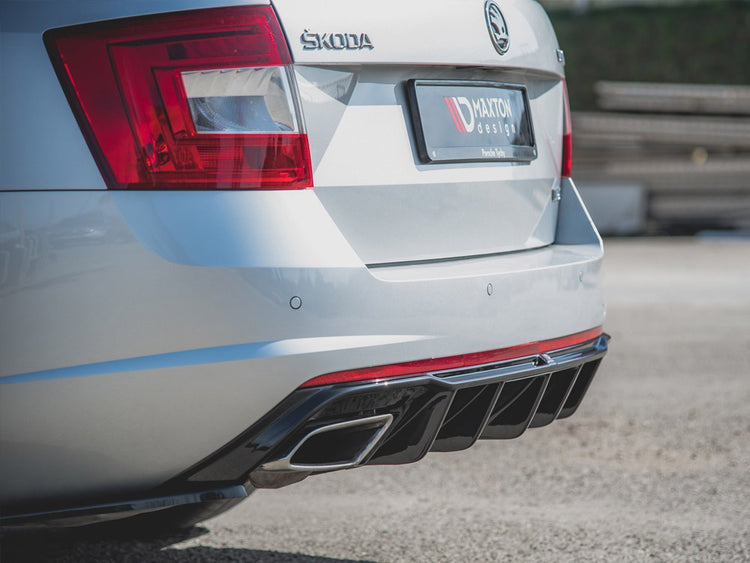Rear Valance V.2 Skoda Octavia RS Mk3 / Mk3 FL Hatchback / Estate (Petrol) - Wayside Performance 