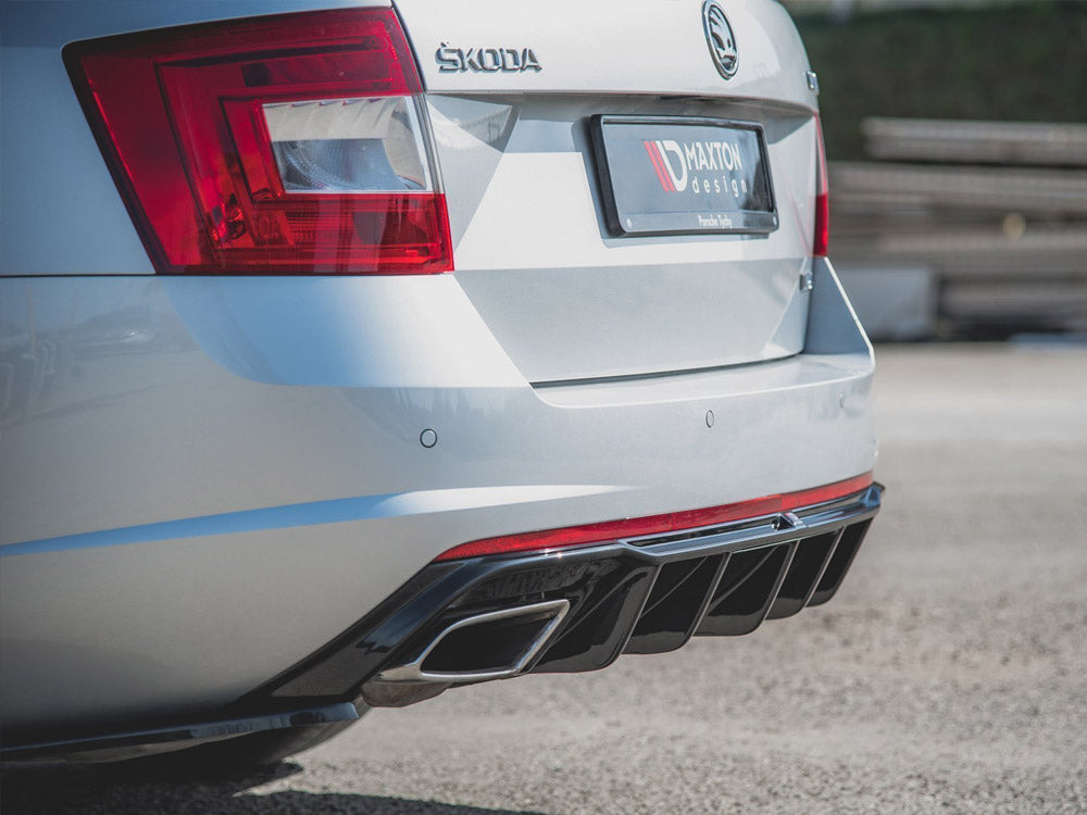 Rear Valance V.2 Skoda Octavia RS Mk3 / Mk3 FL Hatchback / Estate (Diesel) - Wayside Performance 