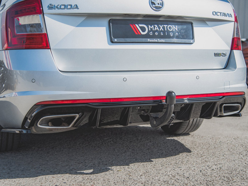 Rear Valance V.2 Skoda Octavia RS Mk3 / Mk3 FL Hatchback / Estate (Diesel) - Wayside Performance 