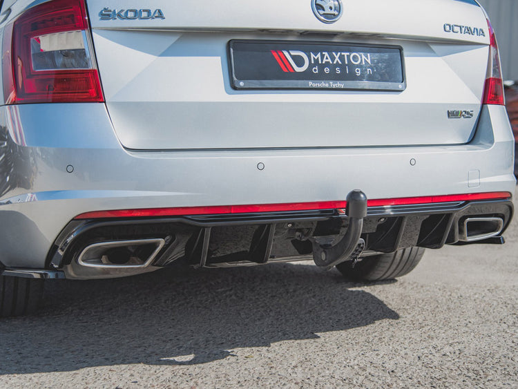 Rear Valance V.2 Skoda Octavia RS Mk3 / Mk3 FL Hatchback / Estate (Diesel) - Wayside Performance 