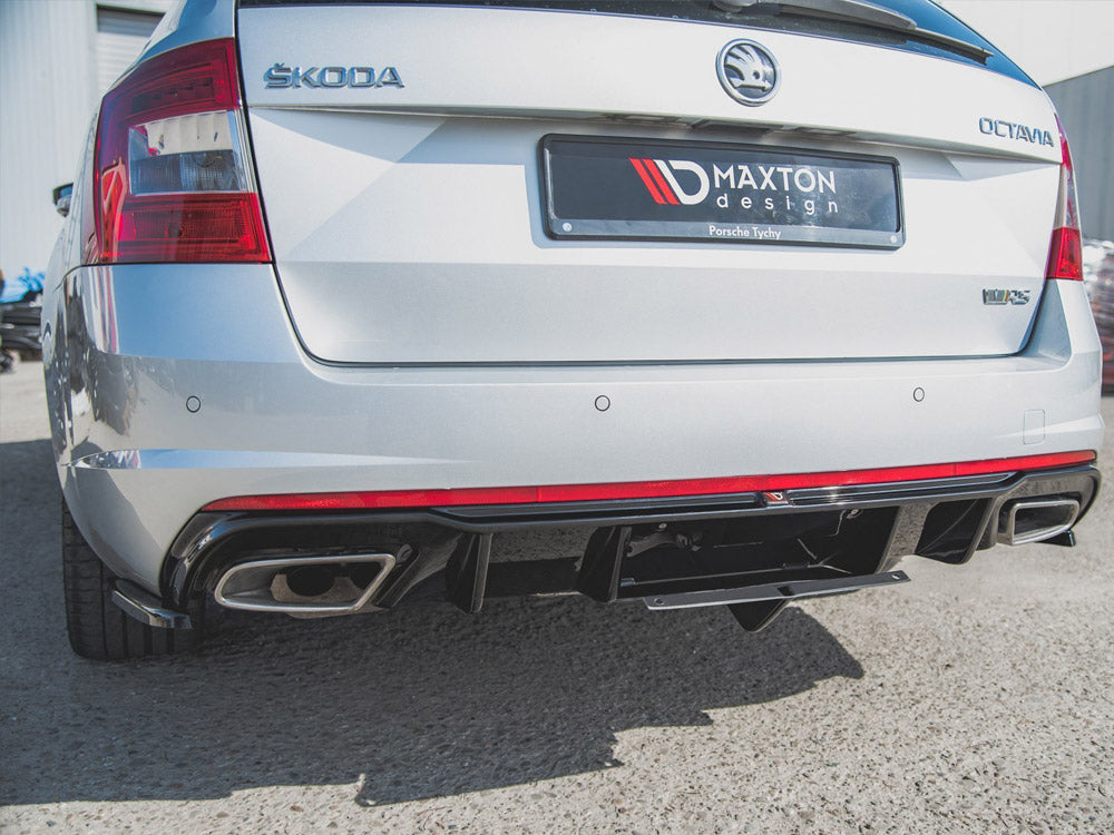 Rear Valance V.2 Skoda Octavia RS Mk3 / Mk3 FL Hatchback / Estate (Diesel) - Wayside Performance 
