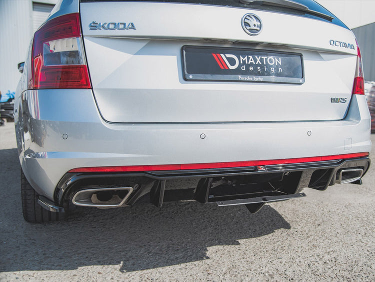 Rear Valance V.2 Skoda Octavia RS Mk3 / Mk3 FL Hatchback / Estate (Diesel) - Wayside Performance 