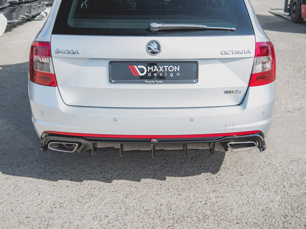 Rear Valance V.2 Skoda Octavia RS Mk3 / Mk3 FL Hatchback / Estate (Diesel) - Wayside Performance 
