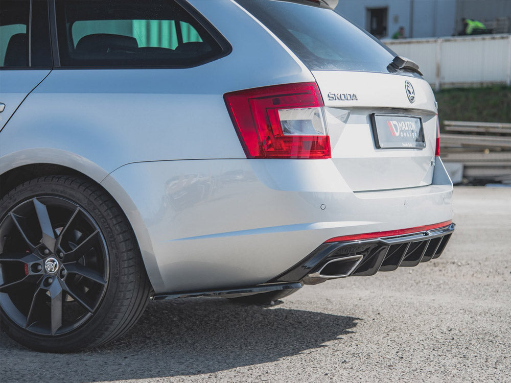 Rear Side Diffusers V.2 Skoda Octavia VRS MK3/MK3.5 Hatchback/ Estate - Wayside Performance 