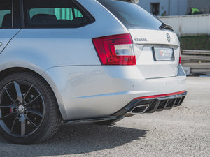 Rear Side Diffusers V.2 Skoda Octavia VRS MK3/MK3.5 Hatchback/ Estate - Wayside Performance 