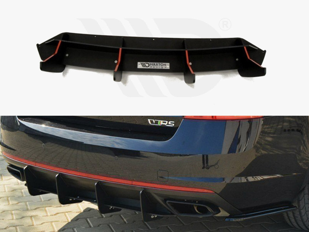 Rear Diffuser Skoda Octavia VRS MK3/ MK3.5 Hatchback/ Estate - Wayside Performance 