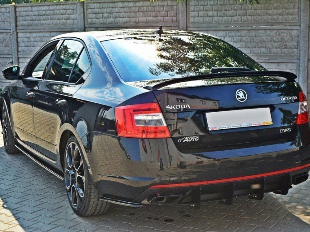 Rear Diffuser Skoda Octavia VRS MK3/ MK3.5 Hatchback/ Estate - Wayside Performance 