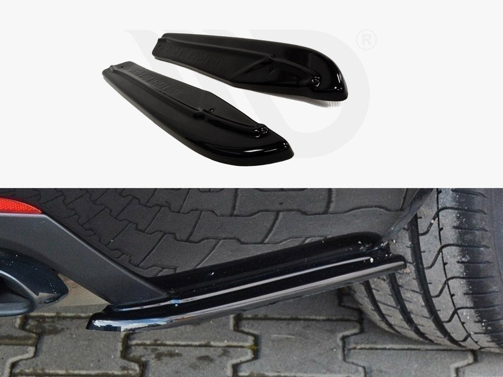 Rear Side Splitters Skoda Octavia MK3 VRS/ MK3.5 VRS Hatchback/estate (2013-2019) - Wayside Performance 