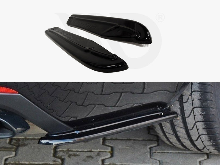 Rear Side Splitters Skoda Octavia MK3 VRS/ MK3.5 VRS Hatchback/estate (2013-2019) - Wayside Performance 