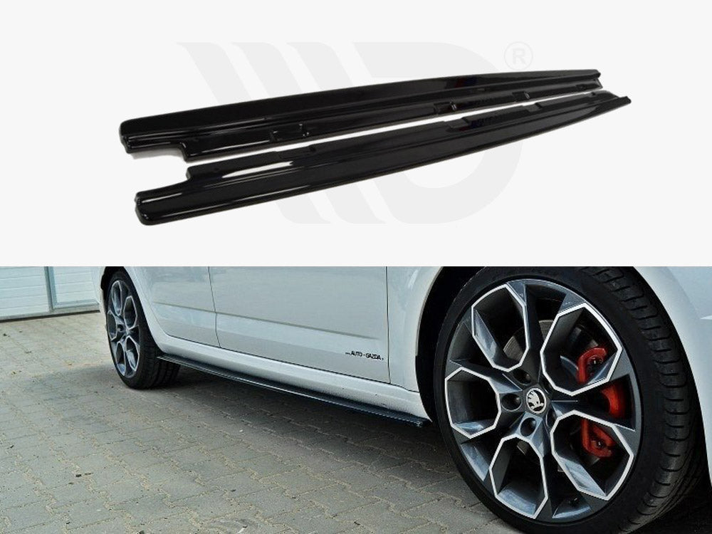 Side Skirts Diffusers Skoda Octavia VRS MK3/ MK3.5 Hatchback/estate - Wayside Performance 