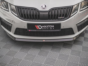 Front Splitter V.1 Skoda Octavia RS MK3 Facelift (2016-2019) - Wayside Performance 