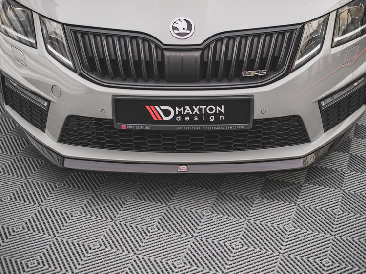 Front Splitter V.1 Skoda Octavia RS MK3 Facelift (2016-2019) - Wayside Performance 