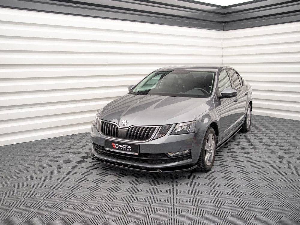 Front Splitter V.1 Skoda Octavia MK3 Facelift (2016-2020) - Wayside Performance 