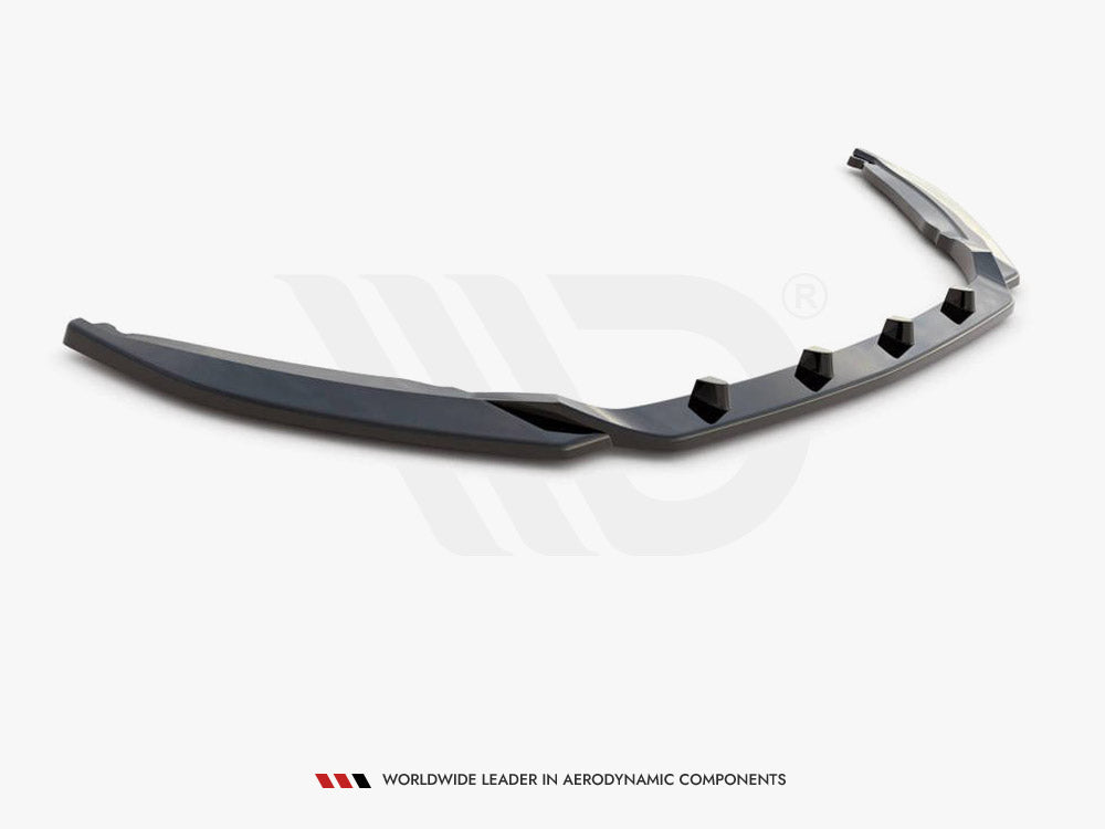Front Splitter V.2 Skoda Octavia MK3 Facelift (2016-2020) - Wayside Performance 