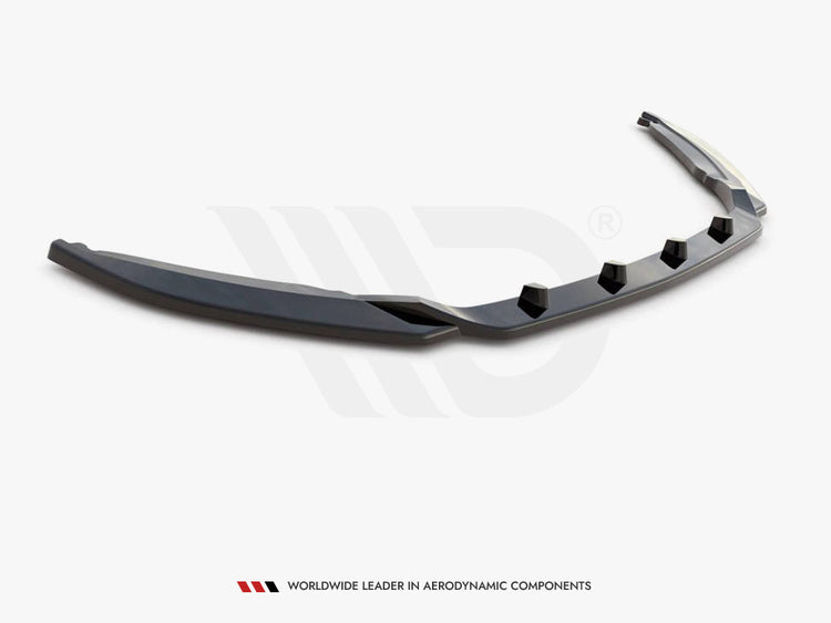 Front Splitter V.2 Skoda Octavia MK3 Facelift (2016-2020) - Wayside Performance 