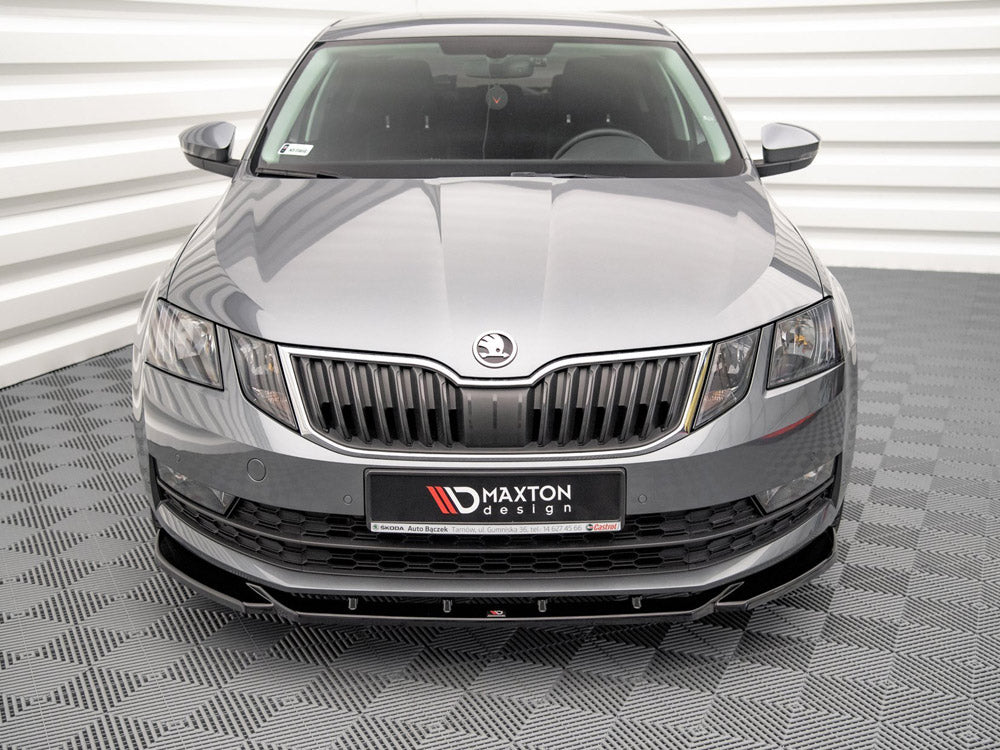 Front Splitter V.2 Skoda Octavia MK3 Facelift (2016-2020) - Wayside Performance 