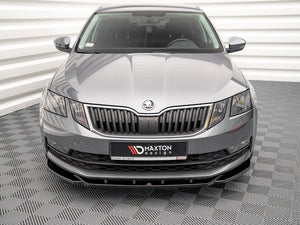 Front Splitter V.2 Skoda Octavia MK3 Facelift (2016-2020) - Wayside Performance 