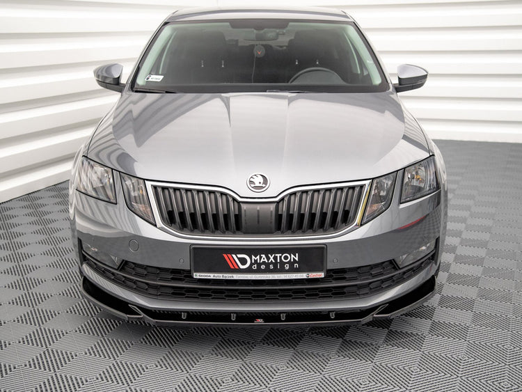 Front Splitter V.2 Skoda Octavia MK3 Facelift (2016-2020) - Wayside Performance 