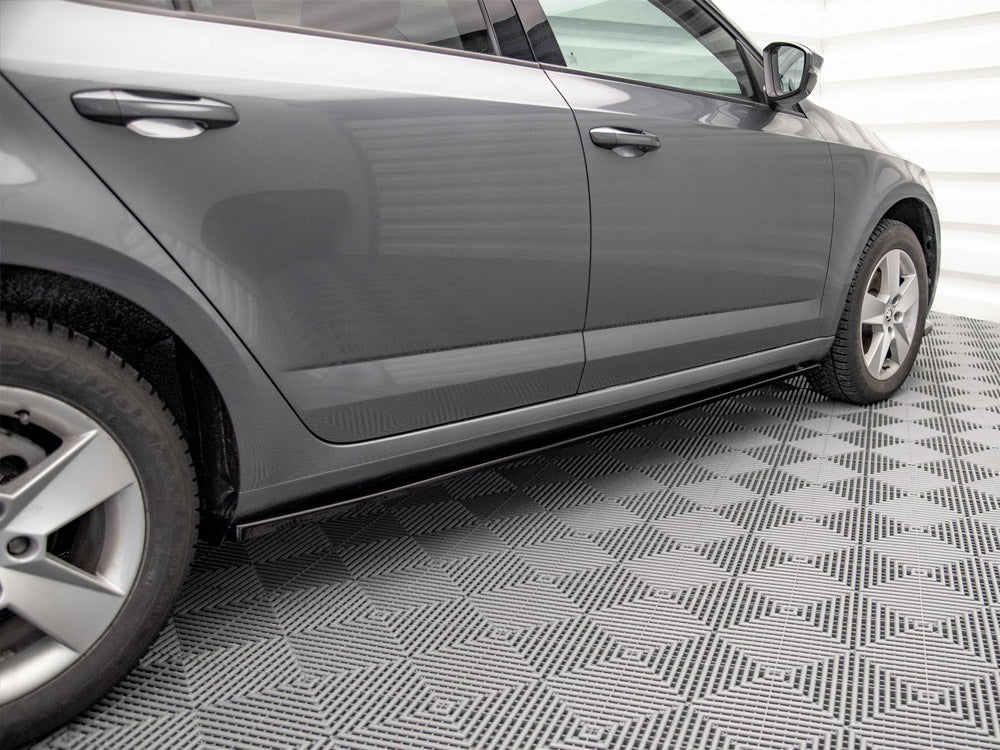 Side Skirts Diffusers Skoda Octavia MK3 Facelift (2016-2020) - Wayside Performance 
