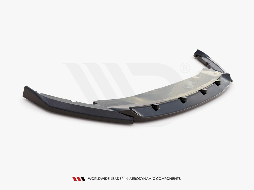Front Splitter V1 Skoda Octavia MK4 (2019-) - Wayside Performance 
