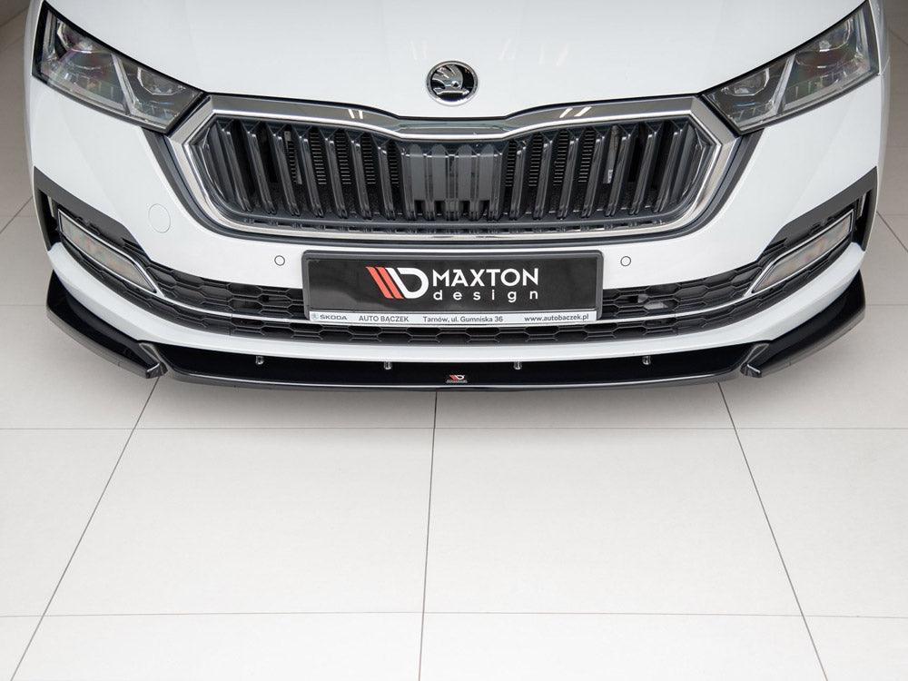 Front Splitter V1 Skoda Octavia MK4 (2019-) - Wayside Performance 