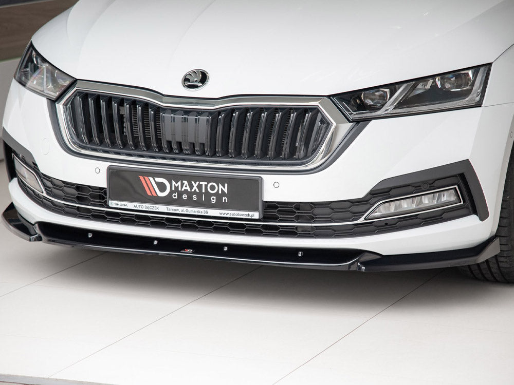 Front Splitter V1 Skoda Octavia MK4 (2019-) - Wayside Performance 
