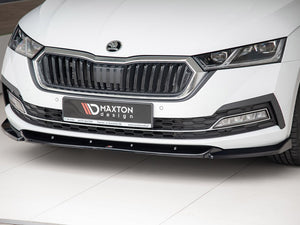Front Splitter V1 Skoda Octavia MK4 (2019-) - Wayside Performance 
