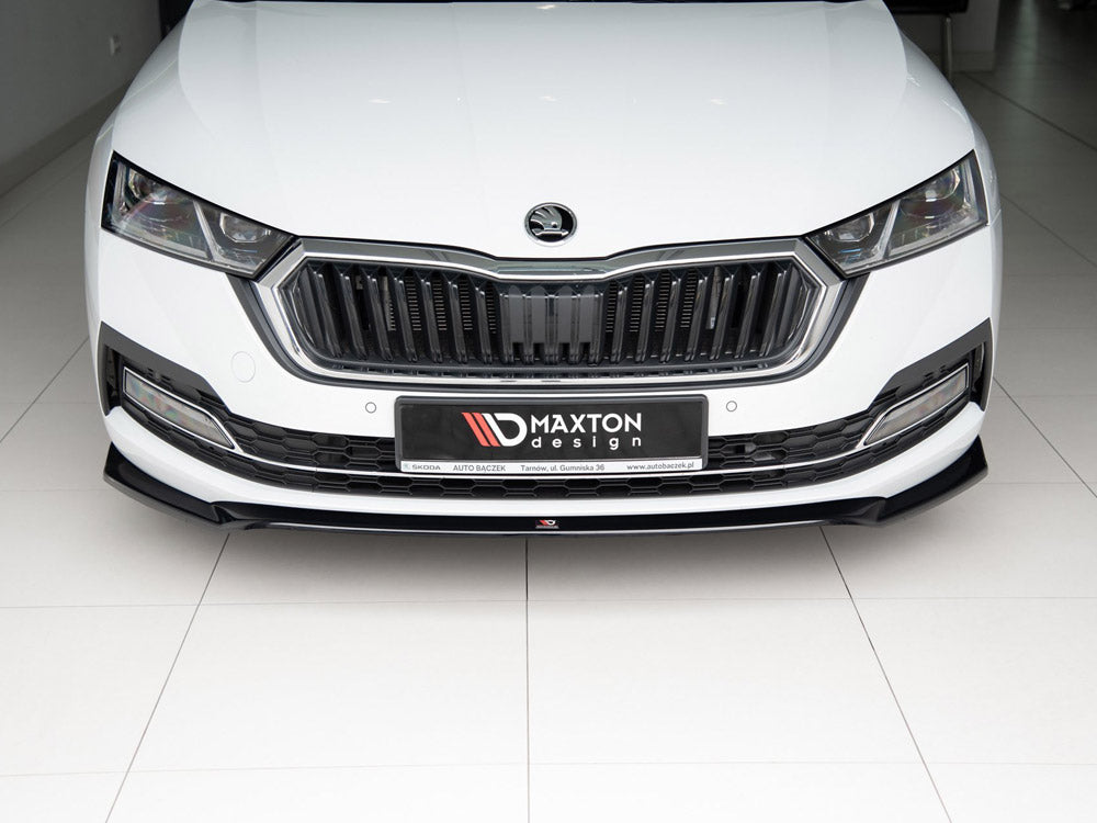 Front Splitter V2 Skoda Octavia MK4 (2019-) - Wayside Performance 