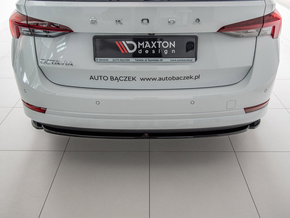 Central Rear Splitter Skoda Octavia MK4 (2019-) - Wayside Performance 
