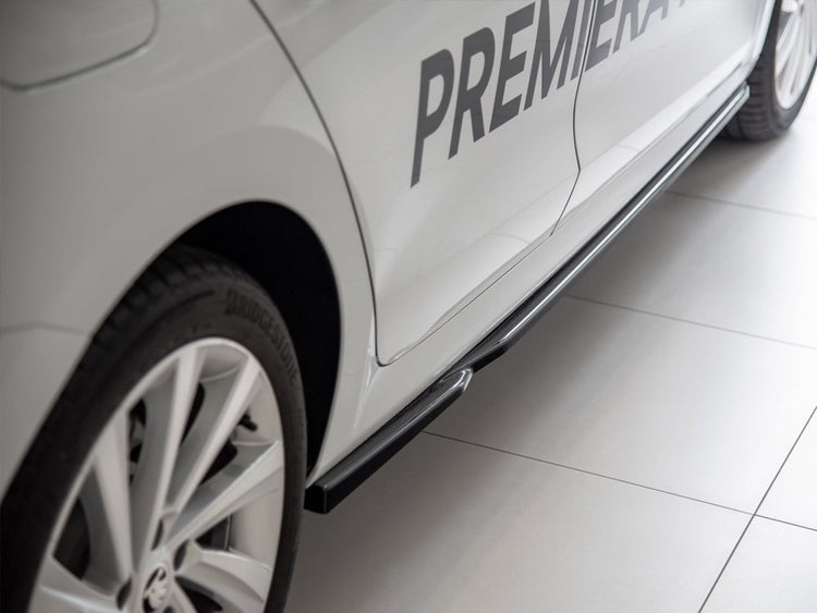 Side Skirts Diffusers V.2 Skoda Octavia Mk4 - Wayside Performance 