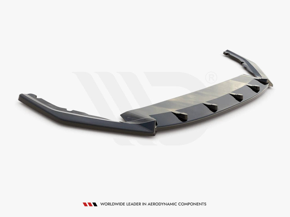 Front Splitter V1 Skoda Octavia RS MK4 (2020-) - Wayside Performance 