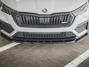 Front Splitter V3 Skoda Octavia RS MK4 (2020-) - Wayside Performance 
