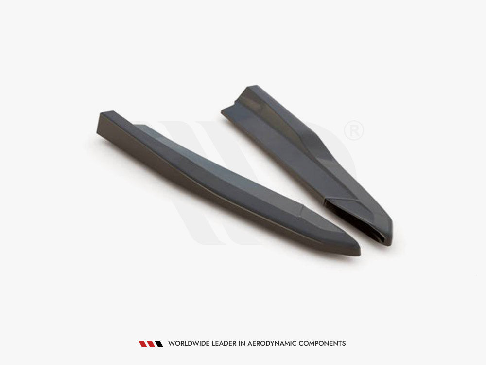 Rear Side Splitters V3 Skoda Octavia RS MK4 (2020-) - Wayside Performance 