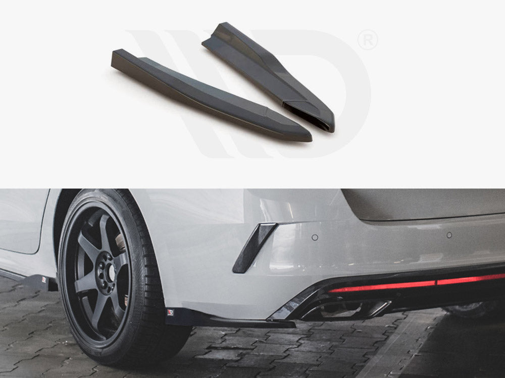 Rear Side Splitters V3 Skoda Octavia RS MK4 (2020-) - Wayside Performance 
