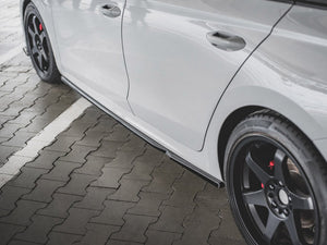 Side Skirts Diffusers V1 Skoda Octavia RS MK4 (2020-) - Wayside Performance 