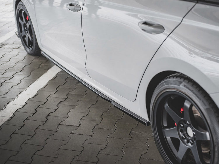 Side Skirts Diffusers V1 Skoda Octavia RS MK4 (2020-) - Wayside Performance 