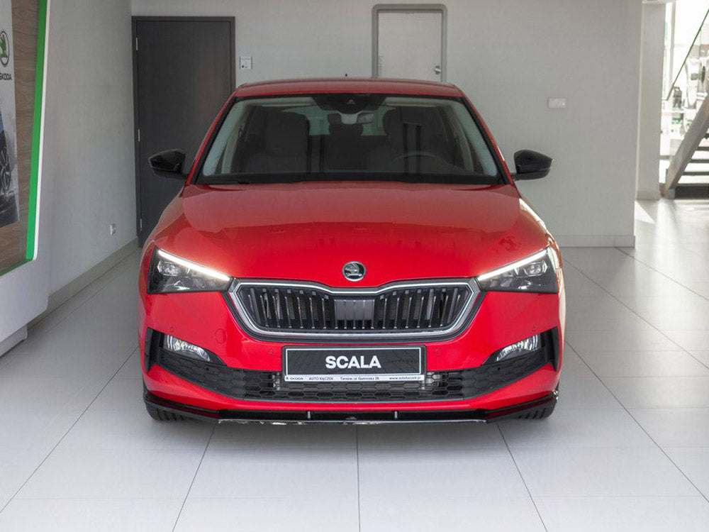 Front Splitter V.1 Skoda Scala (2019-UP) - Wayside Performance 