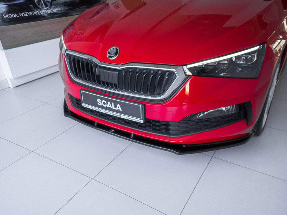 Front Splitter V.1 Skoda Scala (2019-UP) - Wayside Performance 