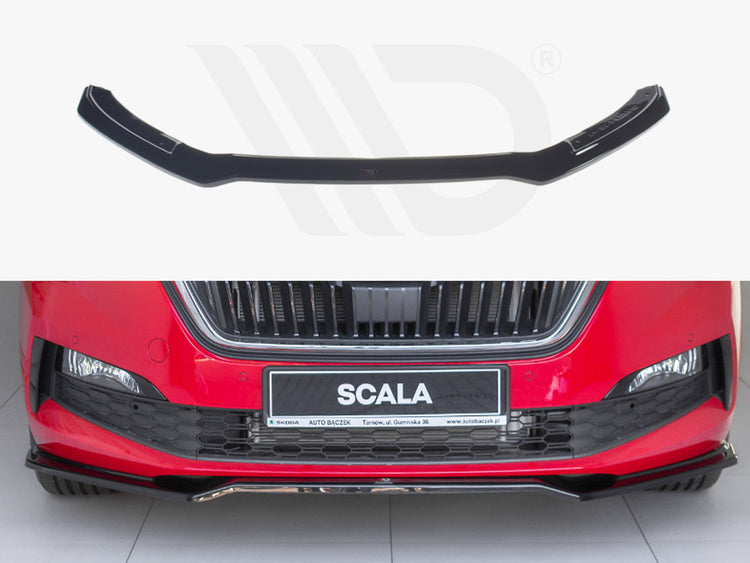 Front Splitter V.2 Skoda Scala (2019-UP) - Wayside Performance 