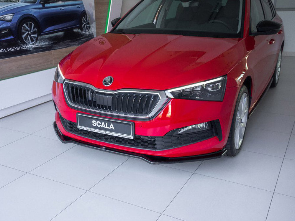 Front Splitter V.2 Skoda Scala (2019-UP) - Wayside Performance 