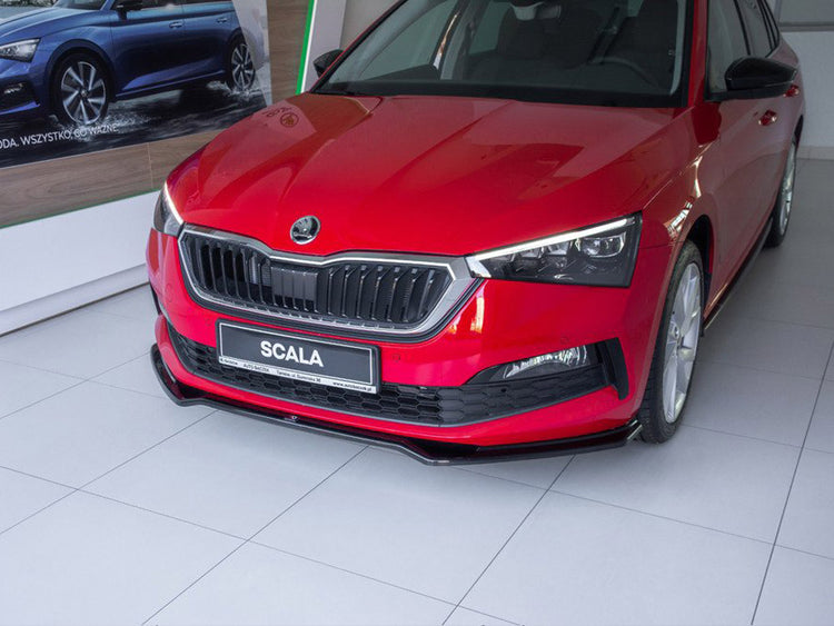 Front Splitter V.2 Skoda Scala (2019-UP) - Wayside Performance 