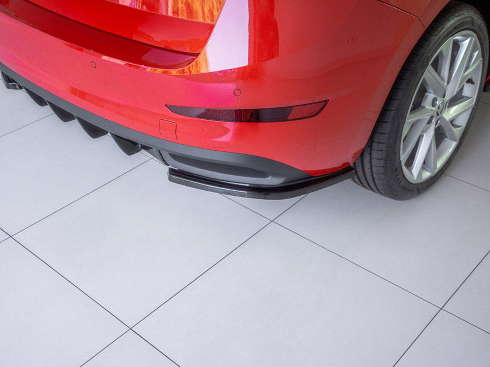 Rear Side Splitters Skoda Scala (2019-UP) - Wayside Performance 