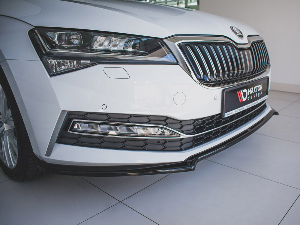 Front Splitter V.1 Skoda Superb MK3 FL (2019-) - Wayside Performance 