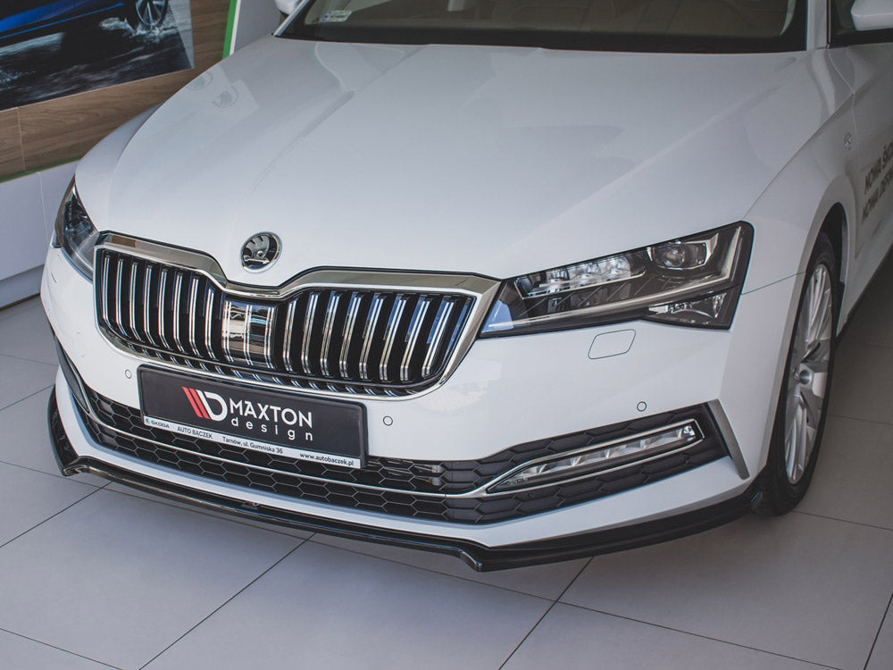 Front Splitter V.1 Skoda Superb MK3 FL (2019-) - Wayside Performance 