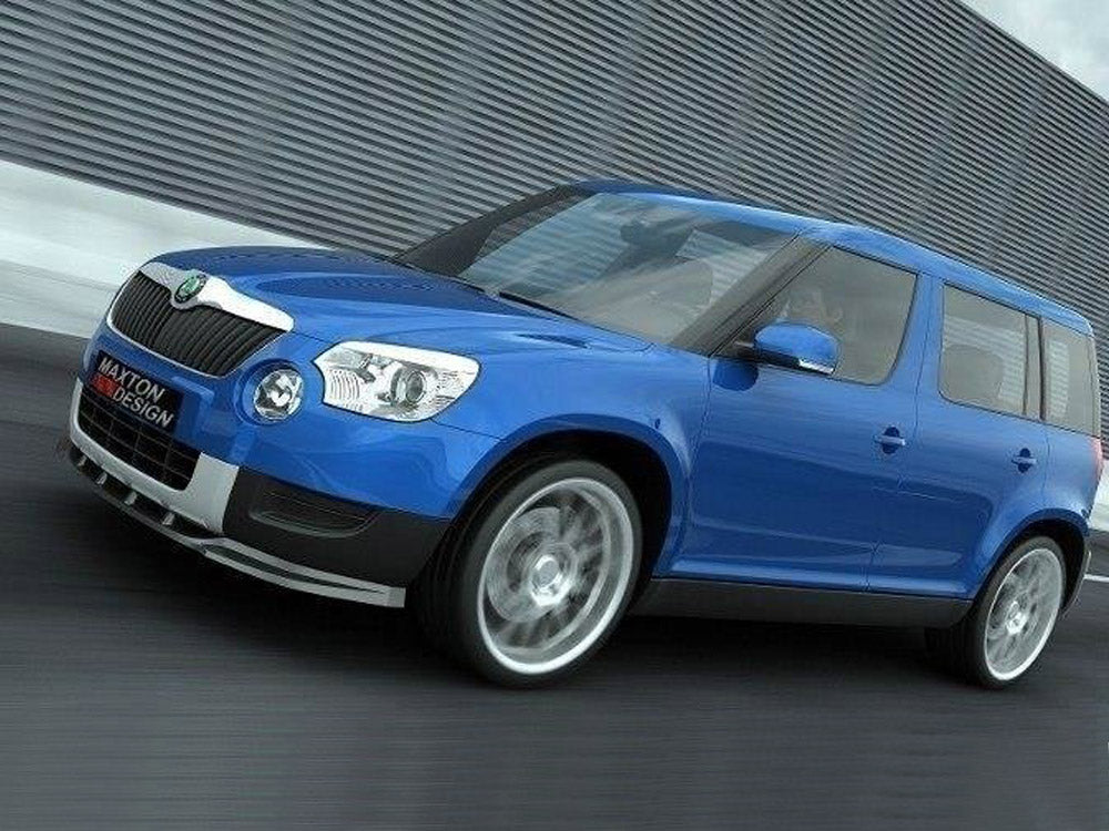 Front Splitter Skoda Yeti (2009-2013) - Wayside Performance 